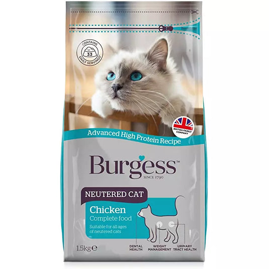 BURGESS NEUTERED CAT 1.5KG