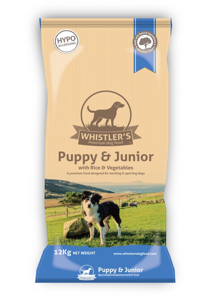 WHISTLERS PUPPY HYPOALLERGENIC DOG FOOD 12KG Dano's Pet Shop
