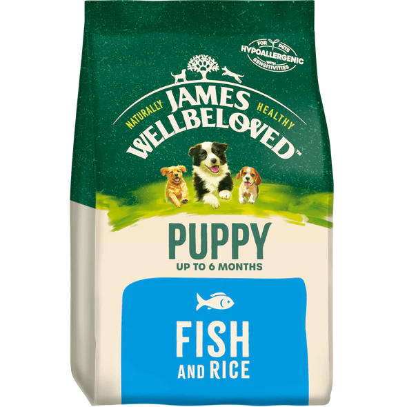 JAMES WELLBELOVED PUPPY FISH 2KG