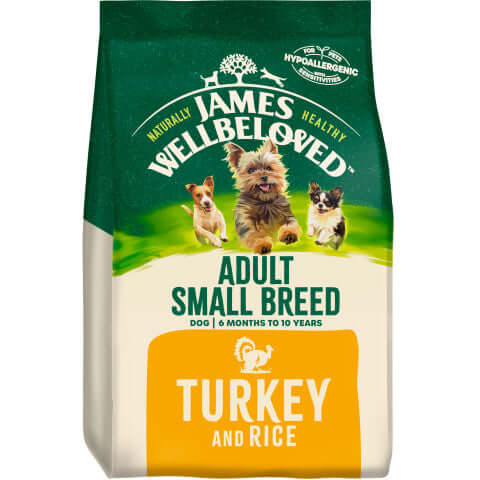 JAMES WELLBELOVED SMALL BREED ADULT TURKEY 1.5KG