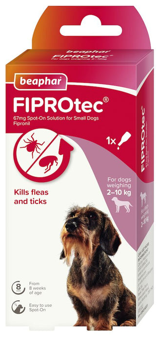 FIPROTEC SPOT ON SMALL DOG 1 TREATMENT