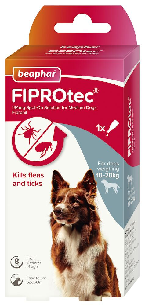 FIPROTEC SPOT ON MEDIUM DOG 1 TREATMENT