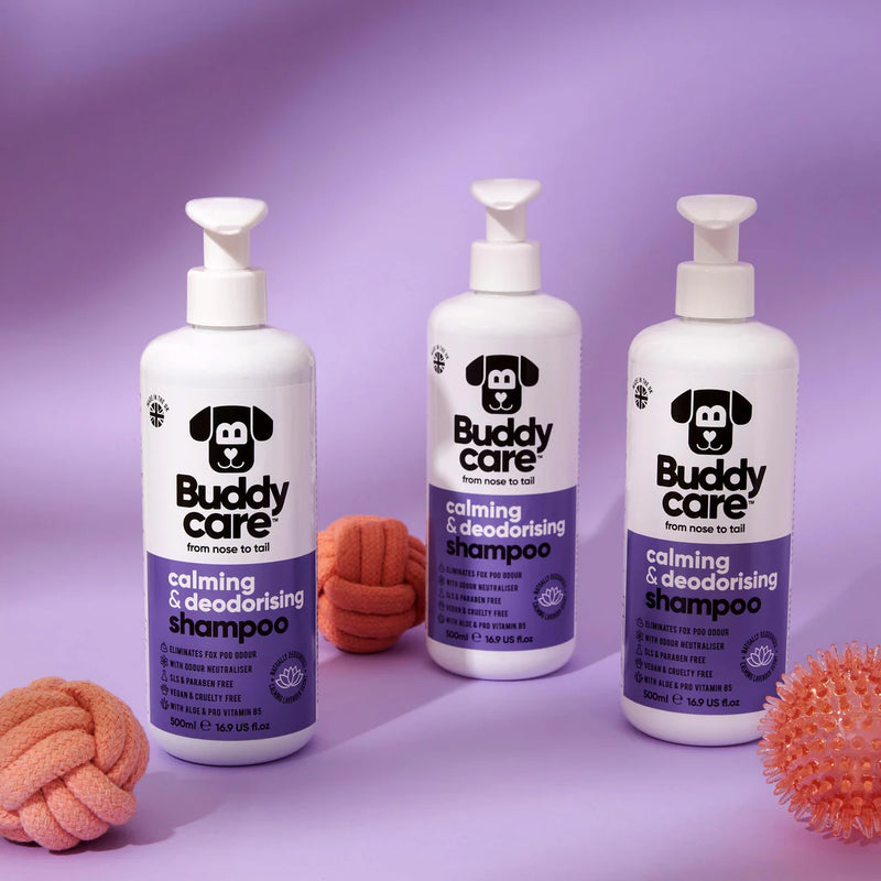 Load image into Gallery viewer, BUDDYCARE 500ML CALM &amp; DEODERISING SHAMPOO
