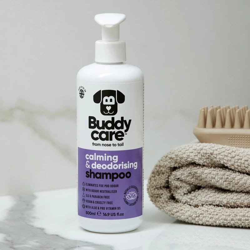 Load image into Gallery viewer, BUDDYCARE 500ML CALM &amp; DEODERISING SHAMPOO
