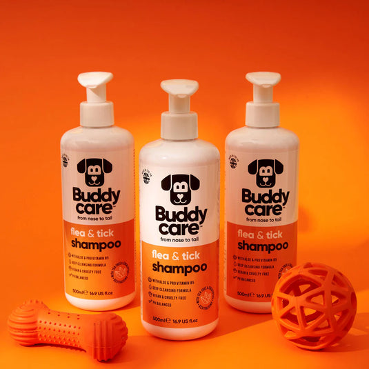 BUDDYCARE 500ML FLEA & TICK SHAMPOO