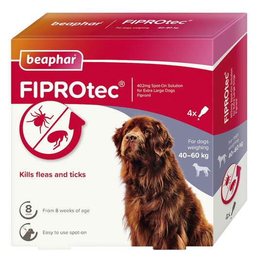 FIPROTEC SPOT ON XL DOG 4 TREATMENTS