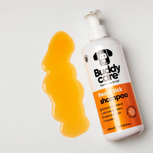 BUDDYCARE 500ML FLEA & TICK SHAMPOO