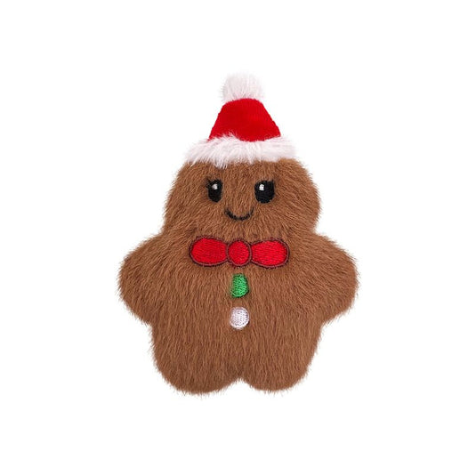 KONG HOLIDAY SNUZZLE MINI GINGERBREAD XS