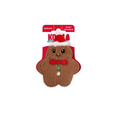 KONG HOLIDAY SNUZZLE MINI GINGERBREAD XS
