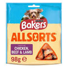 BAKERS ALLSORTS CHK & BEEF