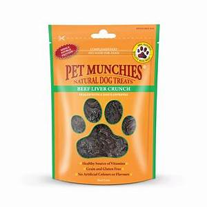 PET MUNCHIES BEEF AND LIVER CRUNCH 90G