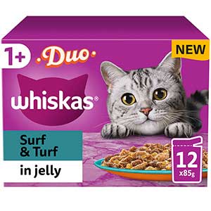 WHISKAS 12PK SURF/TURF