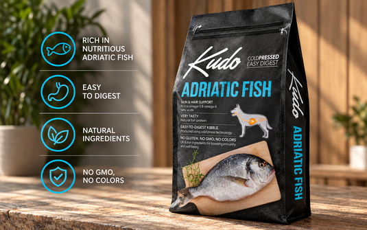 KUDO ADRIATIC FISH SENIOR/LIGHT ADULT 3KG