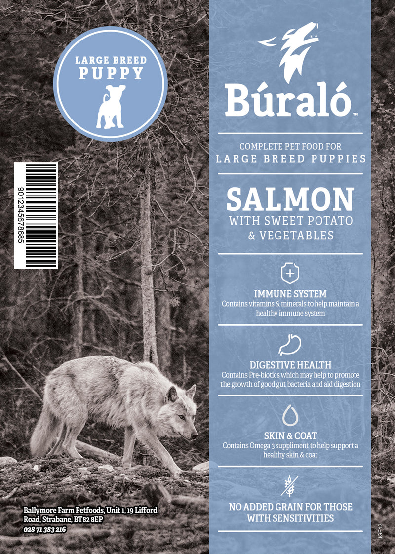 Load image into Gallery viewer, BURALO SALMON LARGE PUPPY 2KG
