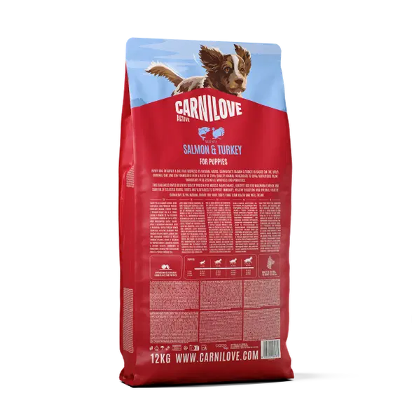 Load image into Gallery viewer, CARNILOVE PUPPY SALMON &amp; TURKEY
