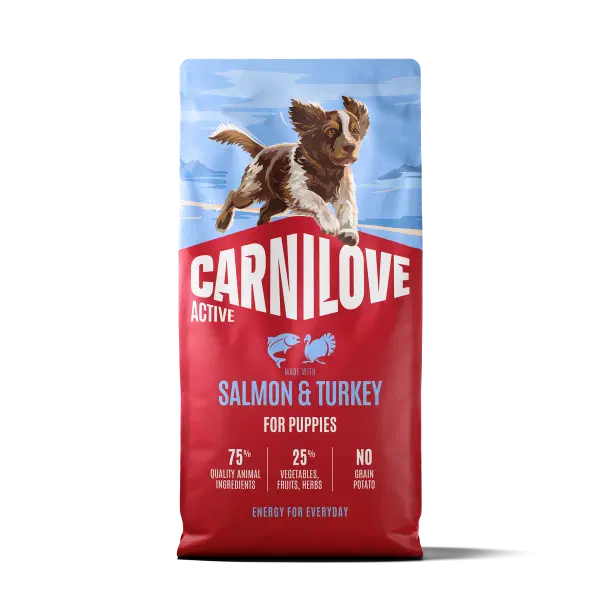 Load image into Gallery viewer, CARNILOVE PUPPY SALMON &amp; TURKEY

