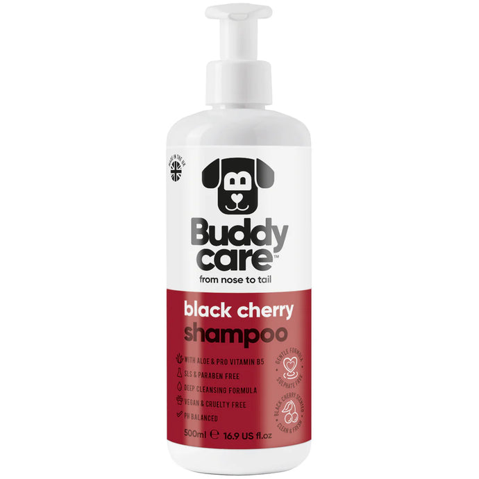 BUDDYCARE BLACK CHERRY SHAMPOO 500ML