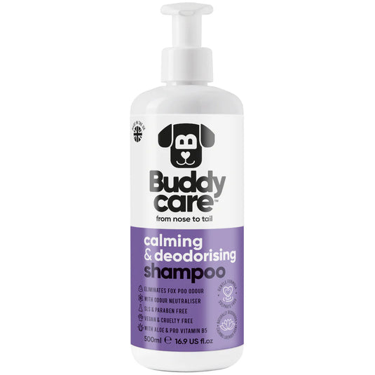 BUDDYCARE 500ML CALM & DEODERISING SHAMPOO
