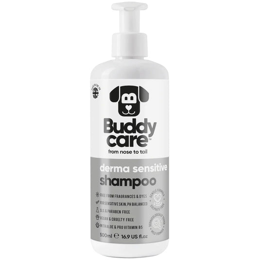 BUDDYCARE 500ML DERMA SENSITIVE SHAMPOO