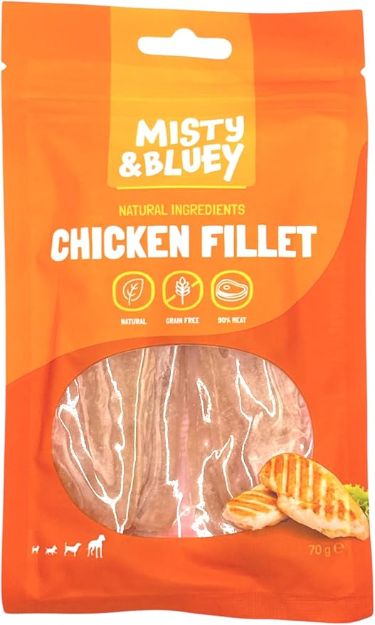 MISTY & BLUEY CHICKEN FILLET 70G
