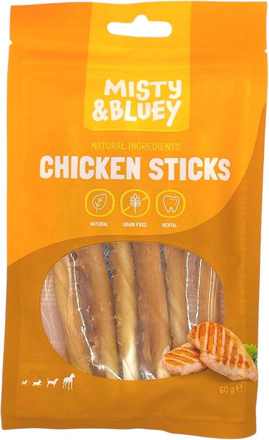 MISTY & BLUEY CHICKEN STICKS 6PK