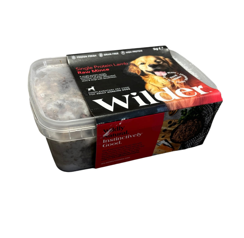 Load image into Gallery viewer, WILDER LAMB RAW MINCE 1KG
