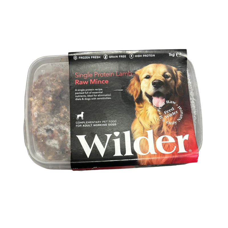 Load image into Gallery viewer, WILDER LAMB RAW MINCE 1KG
