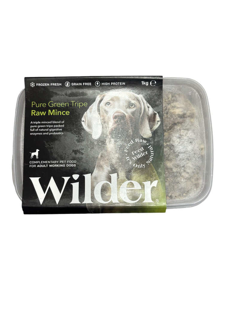 Load image into Gallery viewer, WILDER PURE GREEN TRIPE 1KG
