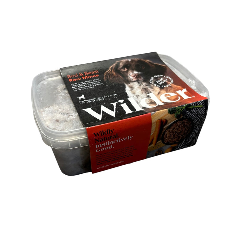 Load image into Gallery viewer, WILDER BIRD &amp; BEAST RAW MINCE 1KG
