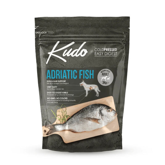 KUDO ADRIATIC FISH SENIOR/LIGHT ADULT 3KG