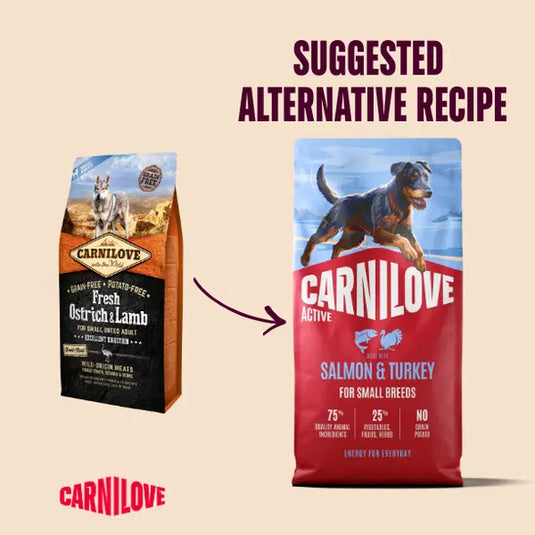 CARNILOVE SMALL ADULT SALMON & TURKEY