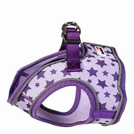 DOODLEBONE Pattern Snappy Harness, Violet Stars, 3