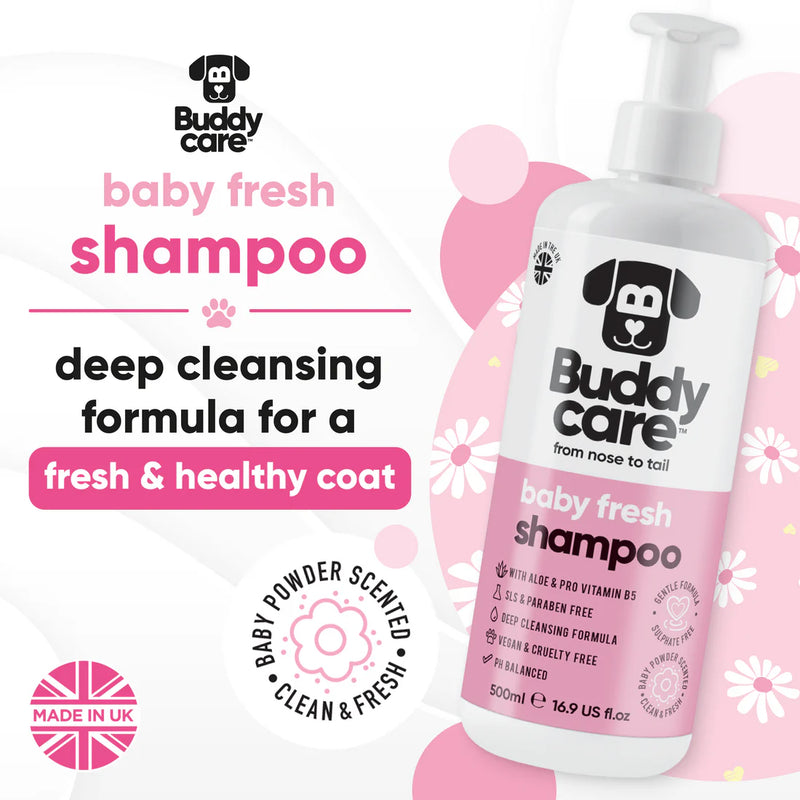 Load image into Gallery viewer, BUDDYCARE 500ML BABY FRESH SHAMPOO
