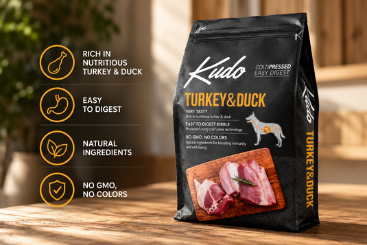 KUDO TURKEY & DUCK SENIOR/LIGHT ADULT 3KG