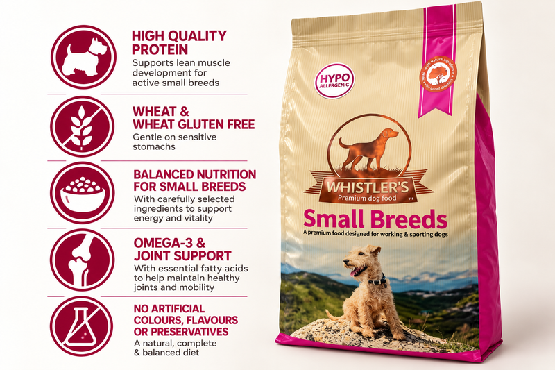 Load image into Gallery viewer, WHISTLER CHICKEN &amp; RICE HYPOALLERGENIC SMALL BREED DOG FOOD 6KG
