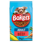 BAKERS ADULT BEEF & VEGETABLE 3KG