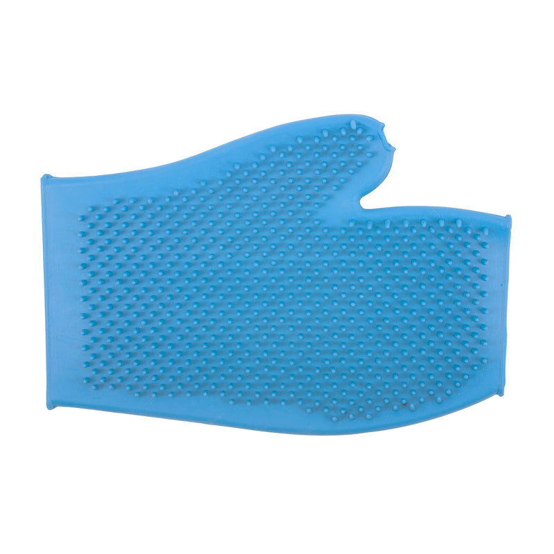 Load image into Gallery viewer, ERGO BLUE RUBBER GROOMING GLOVE

