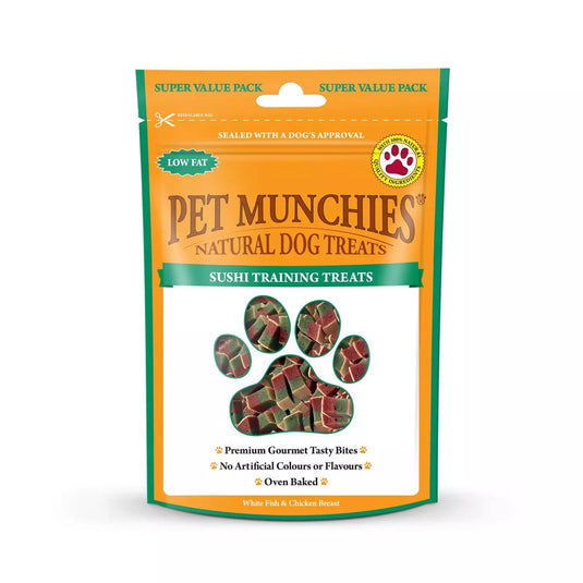 PET MUNCHIES SUSHI TRAINING TREAT 150G
