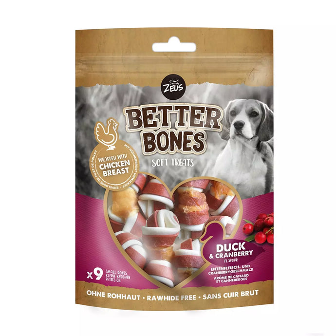 ZEUS BETTER BONES DUCK & CRANBERRY TWISTS