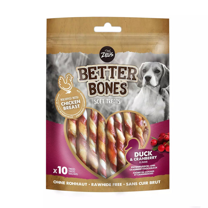 ZEUS BETTER BONES DUCK & CRANBERRY 7.5CM