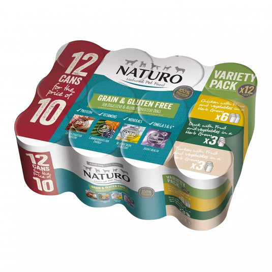 NATURO GRAIN FREE TIN 12 FOR 10