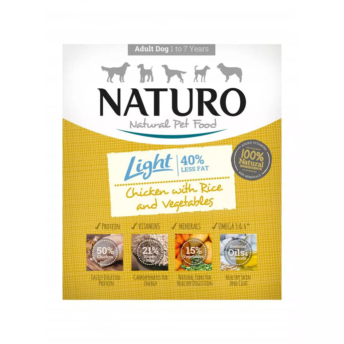 NATURO TRAY LIGHT CHICKEN 400G