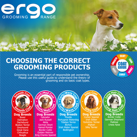 ERGO STRAIGHT METAL COMB 7`