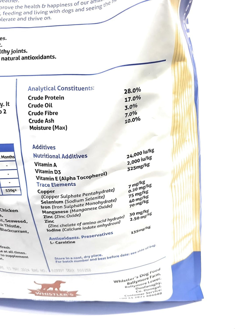 Load image into Gallery viewer, WHISTLERS PUPPY HYPOALLERGENIC DOG FOOD 12KG
