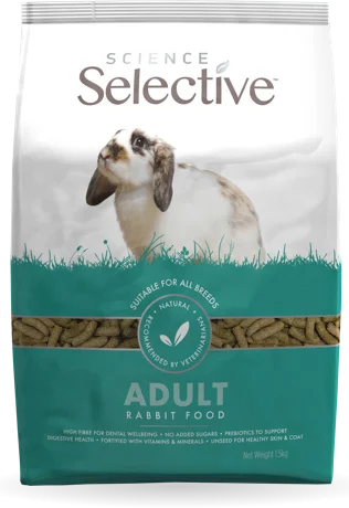 Science Selective Adult Rabbit Food 1.5KG – Dano's Pet Shop