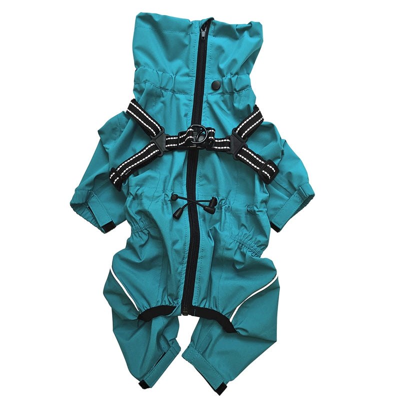 Load image into Gallery viewer, TENKOS 2 in 1 dog overall/raincoat
