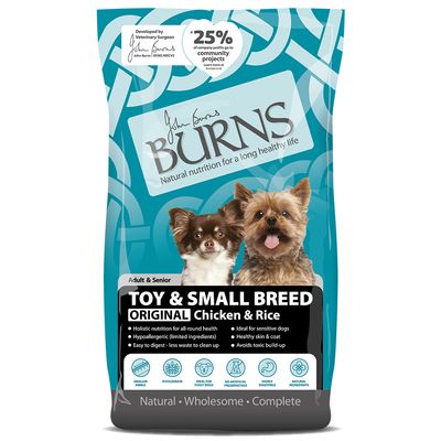 BURNS ORIGINAL TOY & SMALL BREED 2KG