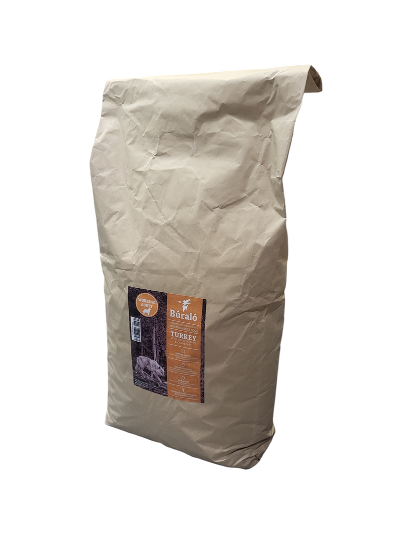 Load image into Gallery viewer, BURALO GRAIN FREE WORKING DOG TURKEY 15KG
