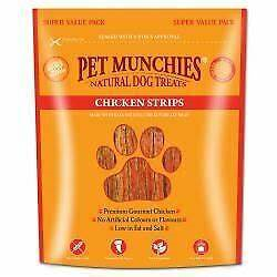 PET MUNCHIES CHICKEN STRIPS 320G VALUE