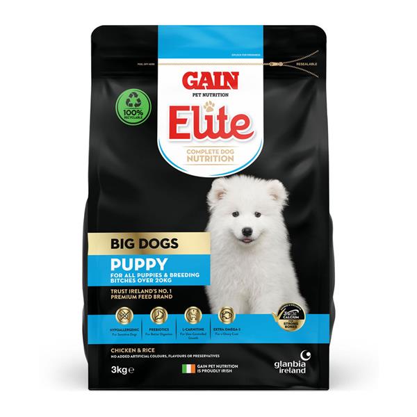 GAIN ELITE BIG DOG PUPPY 3KG
